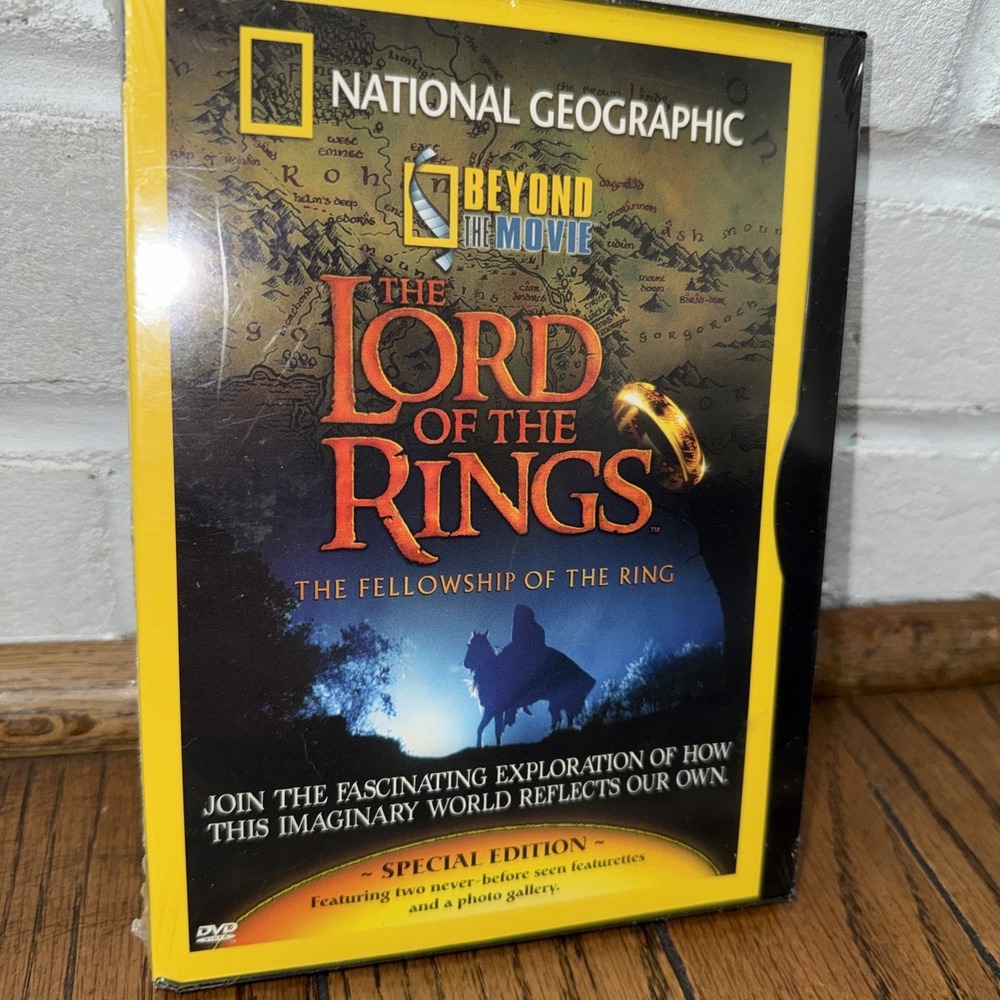 National Geographic Beyond the Movie-The Lord of the Rings Fellowship NEW Sealed